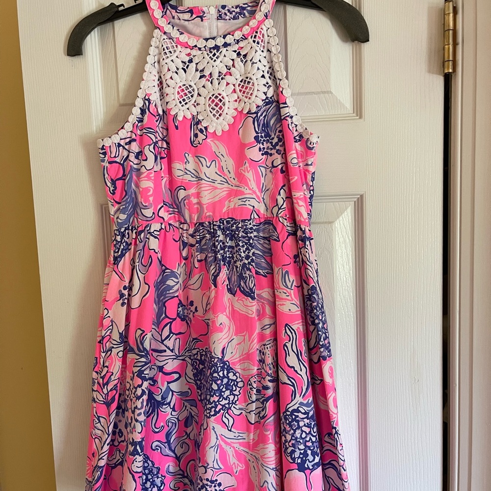 Lilly Pulitzer girls dress size 14 EUC